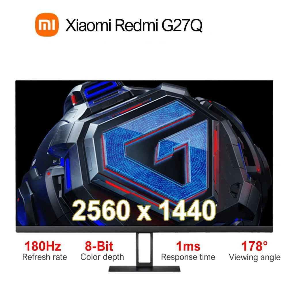Xiaomi Redmi G27Q 2025 27-Inch 2K Gaming Monitor – 180Hz IPS, 1ms Response