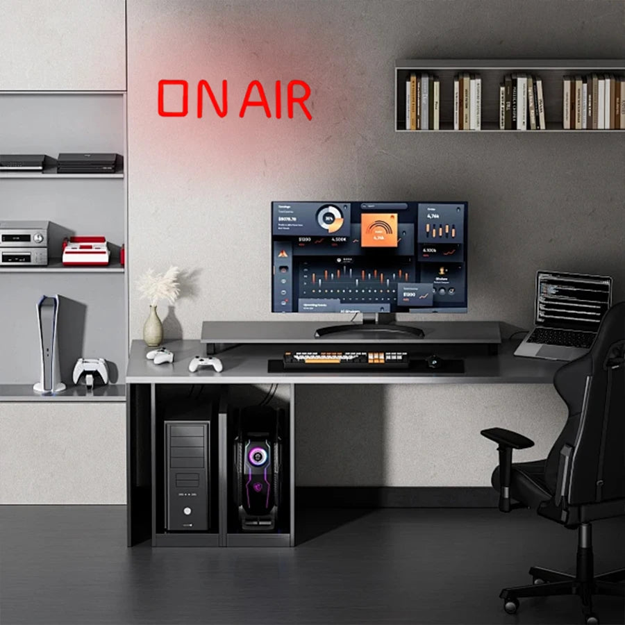 ON AIR Neon Signs, LED Studio Live Decorative Lights,  USB Connected, for Streamers Influencers Gamers  Party Decoration