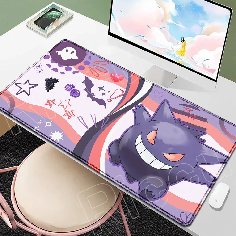 P-Pokemons Sylveon Eevee Mousepad Mouse Pad Large Gamer XXL Pc Keyboard Desk Mouse Mat Carpet Rubber Tapis Souris Gaming Notbook