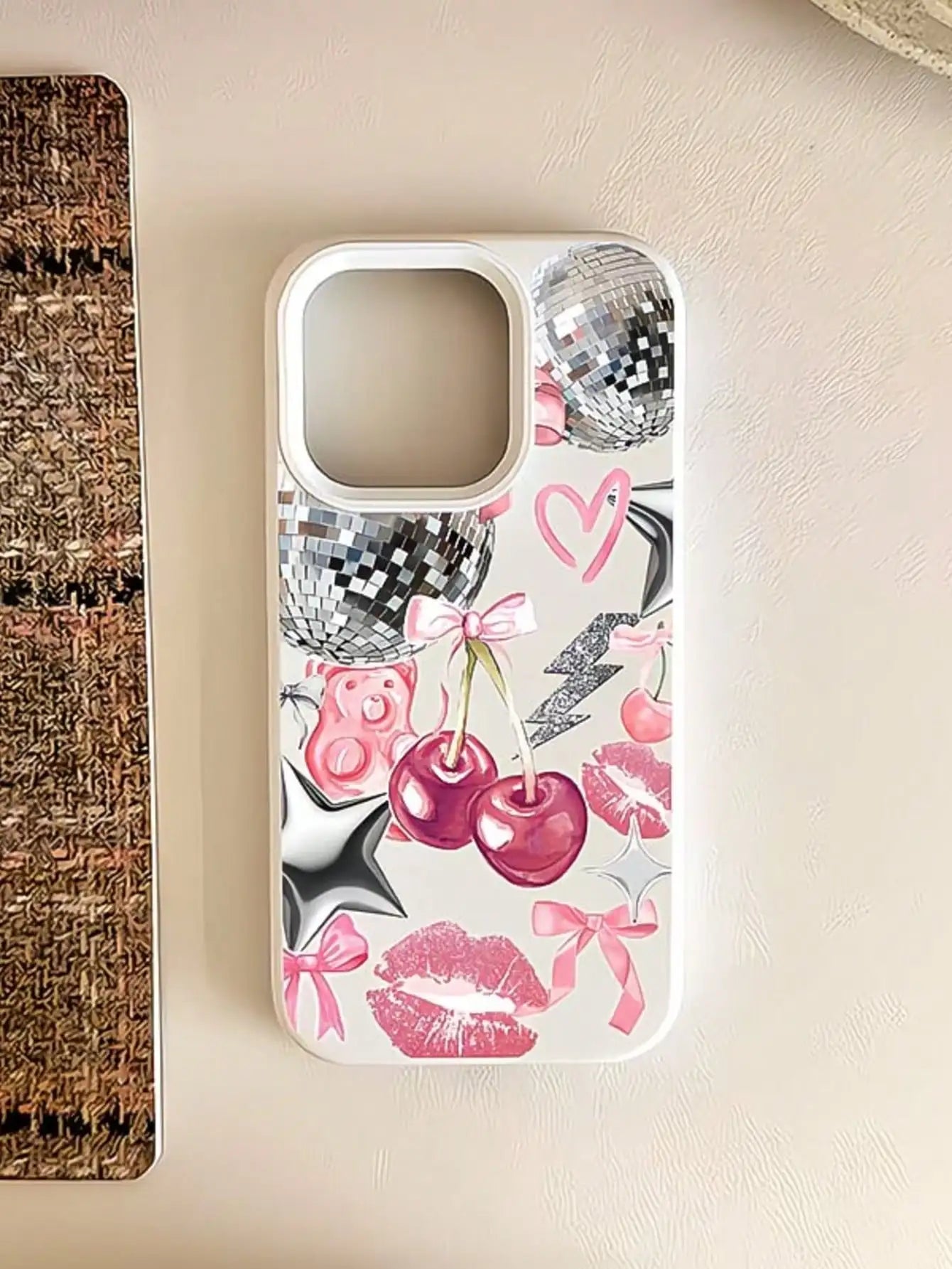 Shockproof Sun Graphic Fashion 1pc Yellow Sun Graphic Lychee Texture Shockproof Anti-Slip Soft Phone Case Cover Compatible With Apple & Phones Waterproof Anti-Fall Scratch Resistant International Version Not The Domestic Vers