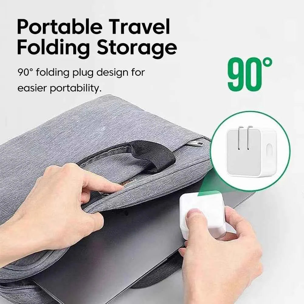 PD 40W Type C Charger Fast Charging Travel Wall Charger Power Adapter For iPhone 17 16 15 EU/US/UK Mobile Phone USB C Charger