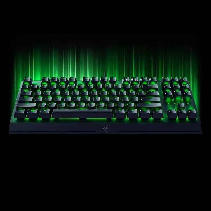 Razer BlackWidow X Tenkeyless Wired Mechanical Gaming Keyboard 87 Key Laptop Desktop Esports Keyboard Green Backlighting