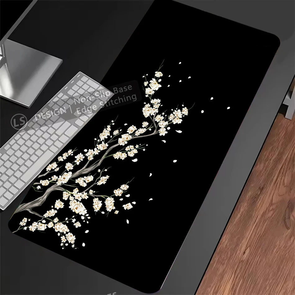 Japan Sakura Gaming Mouse Pad Xxl Various Colors Laptops  Cherry Blossom Mousepad Office Carpet Gamer Keyboard Computer Desks