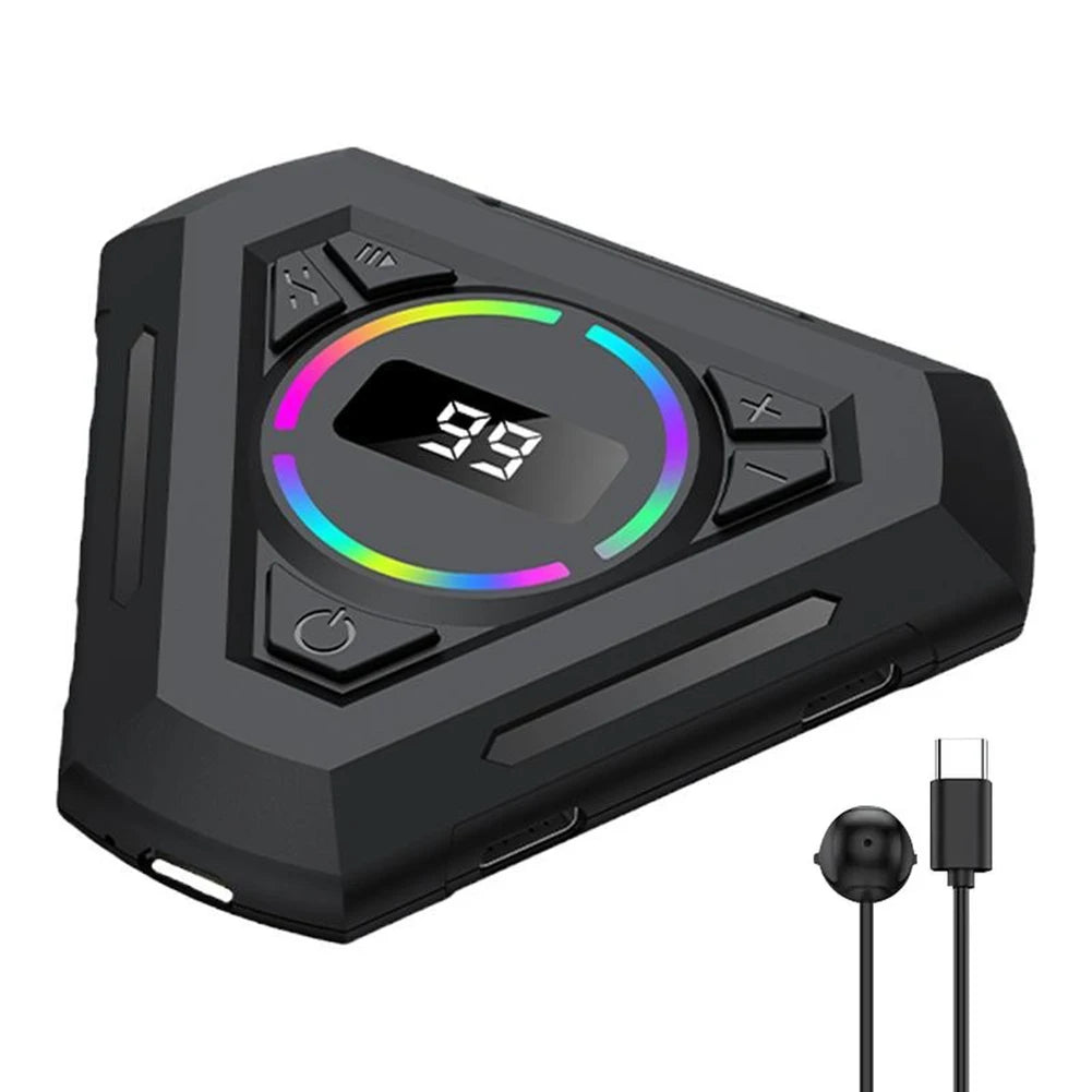 Automatic Clicker Tapper with Adjustable Speed – Silent Auto Click Device with Digital Display & RGB Light for Gaming, Shopping & Live Streaming