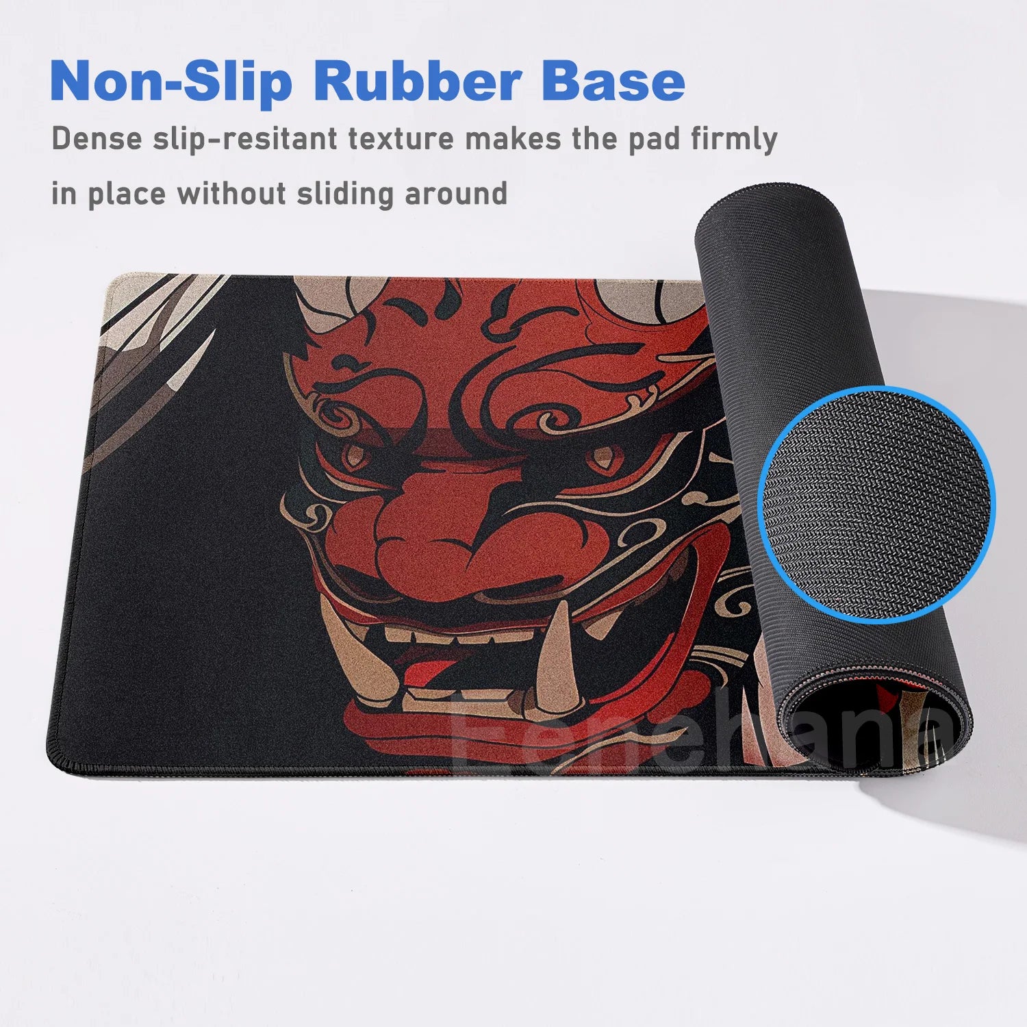 Janpanese Mask Girl Mouse Pad 90x40CM non-slip Gaming Mousepad Gamer E-Sports Mouse Mat Game Mechanical Keyboard XXL Desk Mat - WinSupport Tech