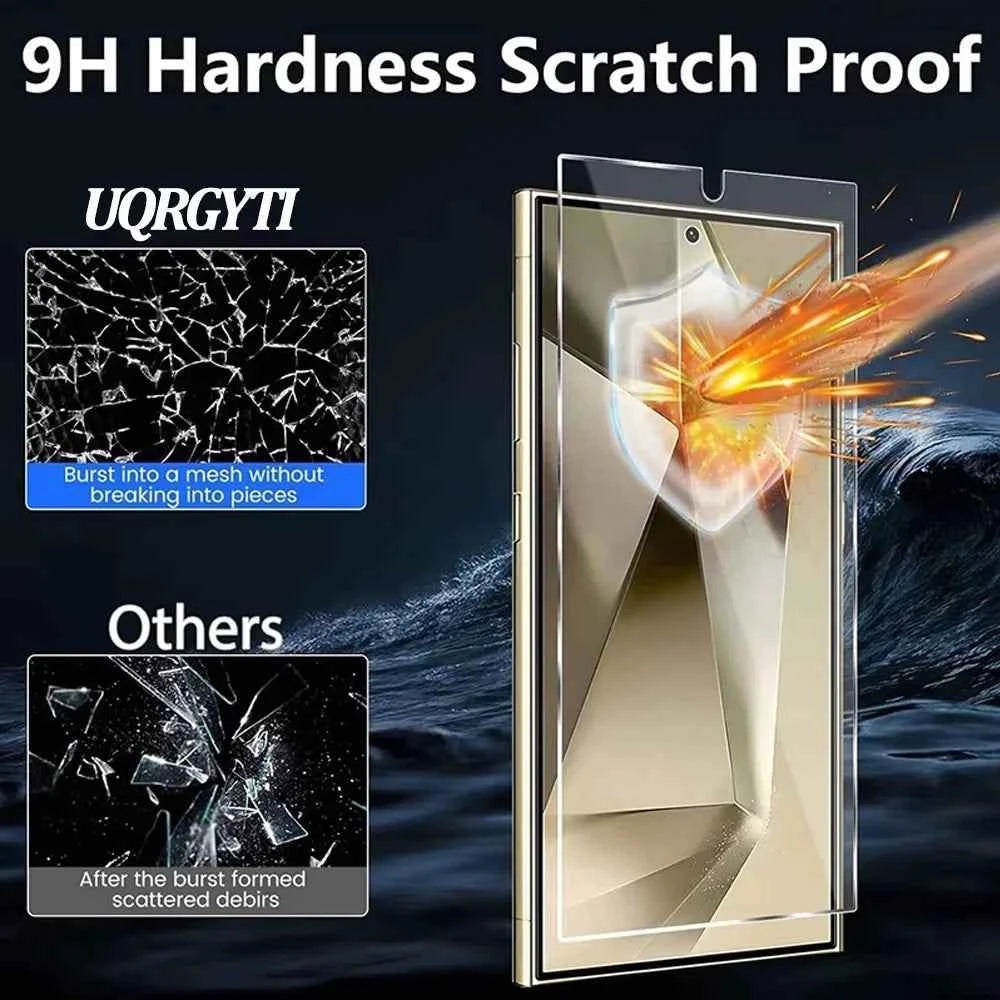 S26 S25 Ultra Protective Glass For Samsung Galaxy S25 S24 Ultra Screen Protector A17 A27 A37 A57 A56 A36 A26 A55 A54 A53 A15 A16 A35 Glass S21 S22 S23 Plus Pelicula Cristal Templado S24 FE Phone Front Film