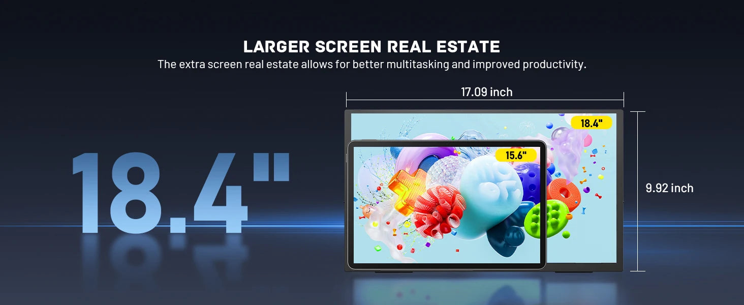 UPERFECT 4K Portable Monitor 18.4