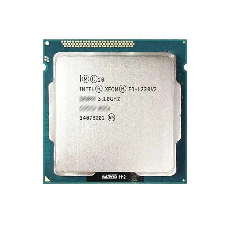 Intel Xeon E3-1220V2 Used E3 1220 v2  3.1 GHz Quad-Core CPU 8M 69W LGA 1155