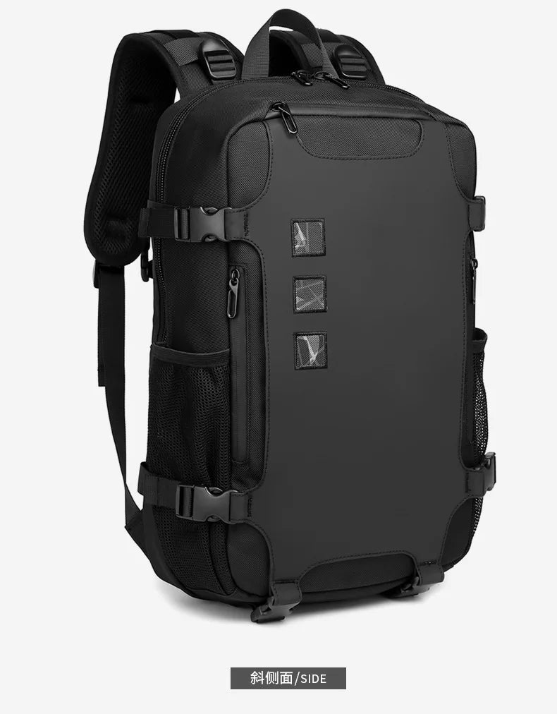 OZUKO Men Backpack Large Capacity 16 inch Laptop Backpacks USB Charging Teenager Schoolbag Male Waterproof Travel Bag Mochilas