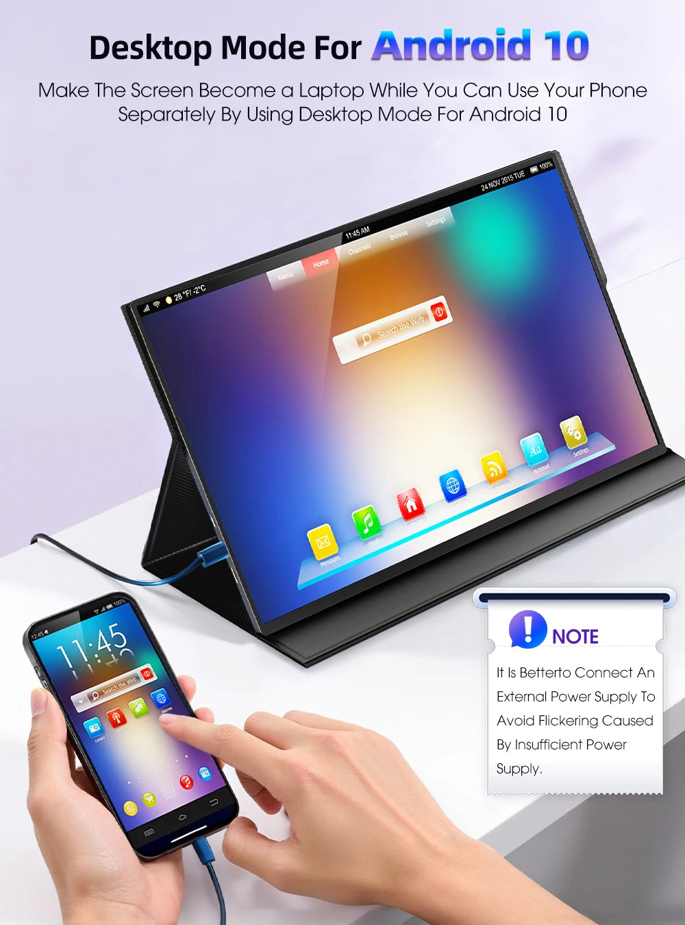 UPERFECT 2.5K Portable Monitor 16