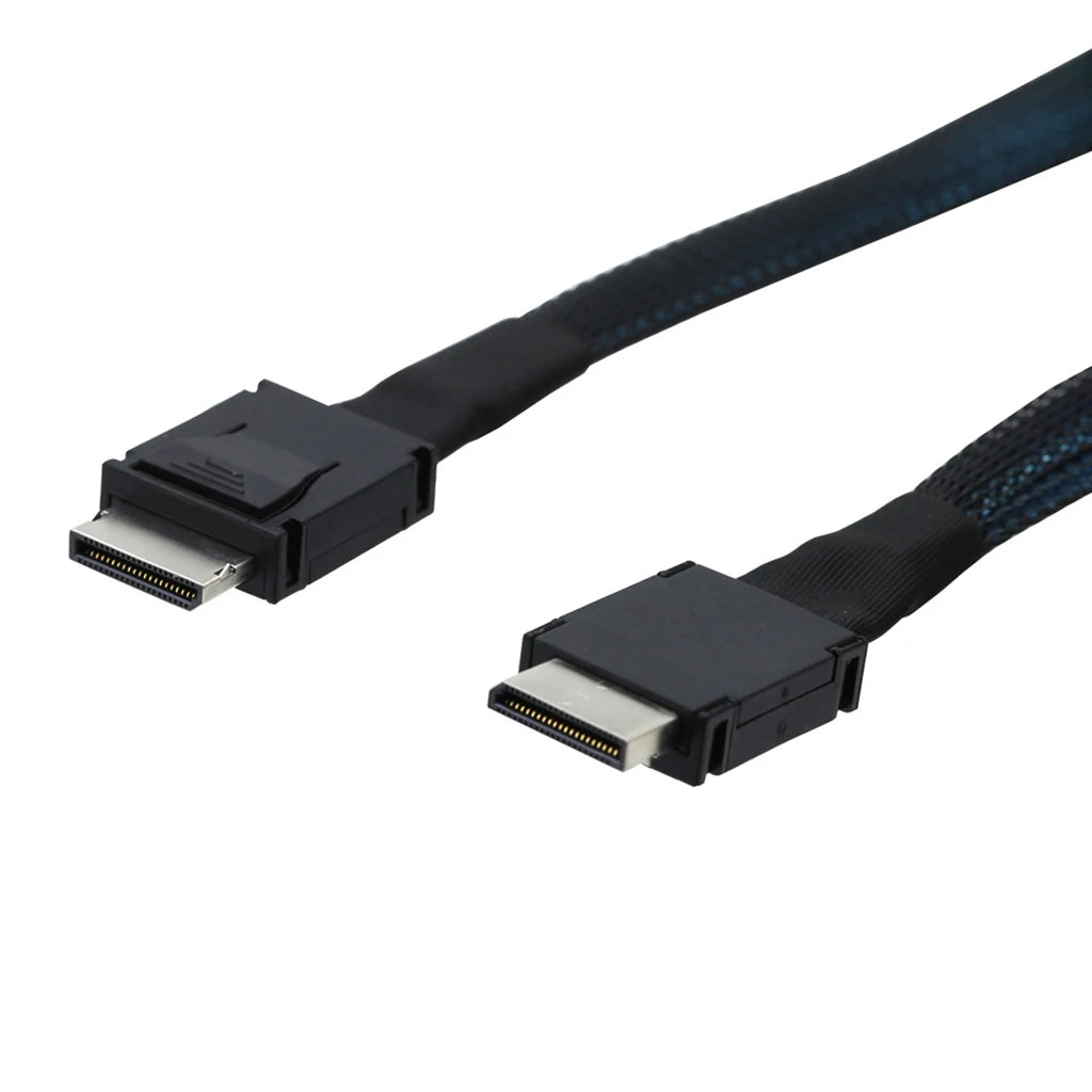 PCIE Oculink SFF 8611 4I To MINI SAS SFF-8611 4I Server Super Speed Cable Data Extension Cable, Male To Male Data Transfer Line - WinSupport Tech