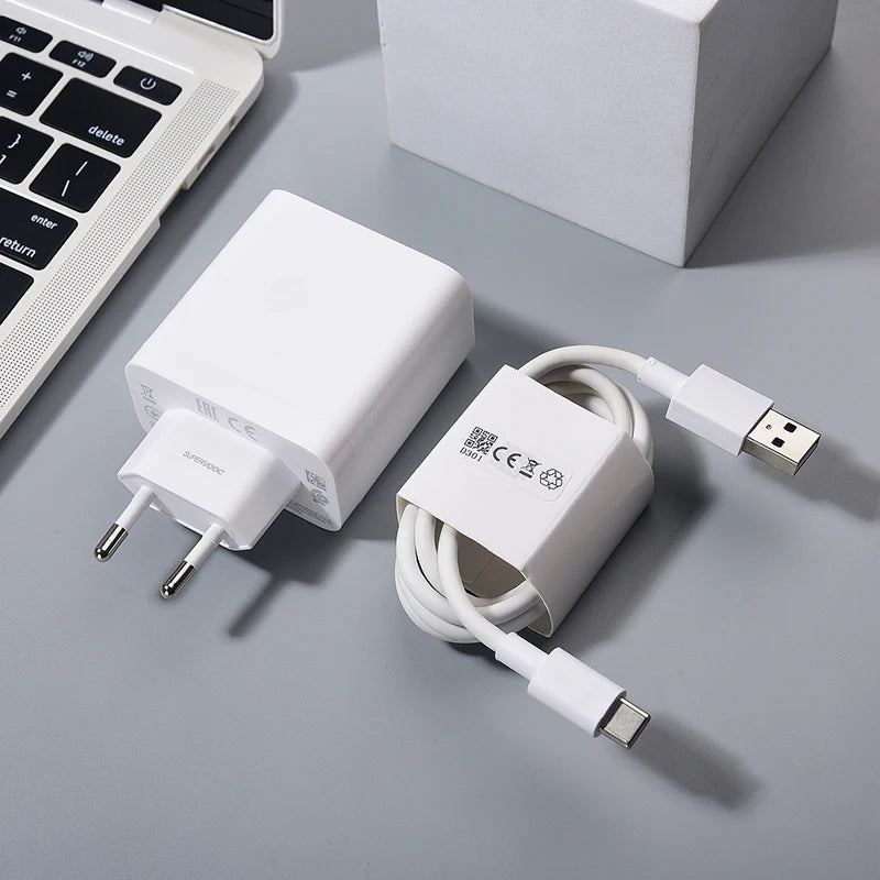 OPPO Original 100W Charger Supervooc Fast Charging Power Adapter For OPPO Find X9 X8 Ultra X7 X6 Pro Reno 13 12 11 Pro+ K12 K11X