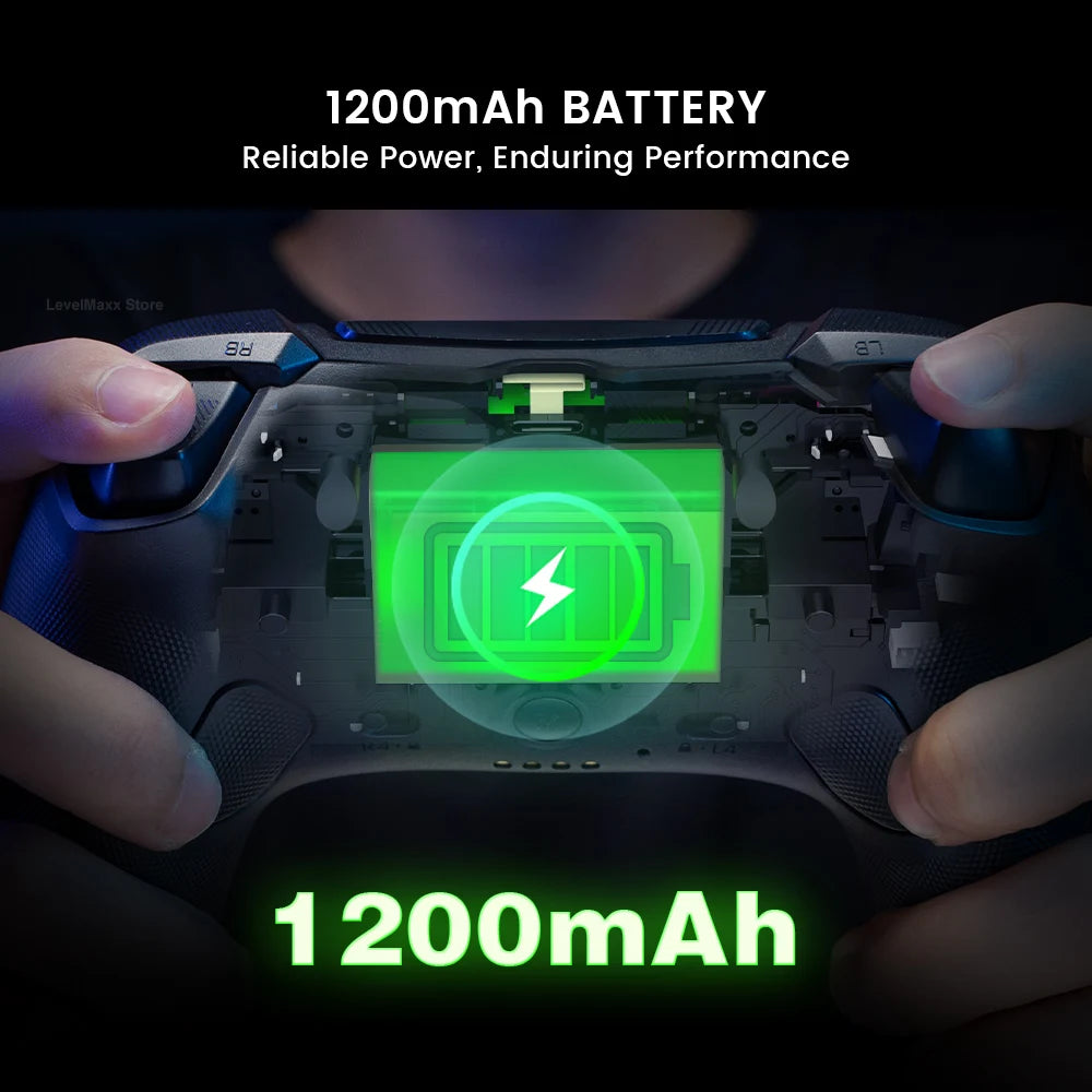 GameSir Tarantula Pro T3 Pro Wireless Gaming Controller with Gamesir Mag-Res TMR Sticks RGB Lighting Effect for Switch PC IOS