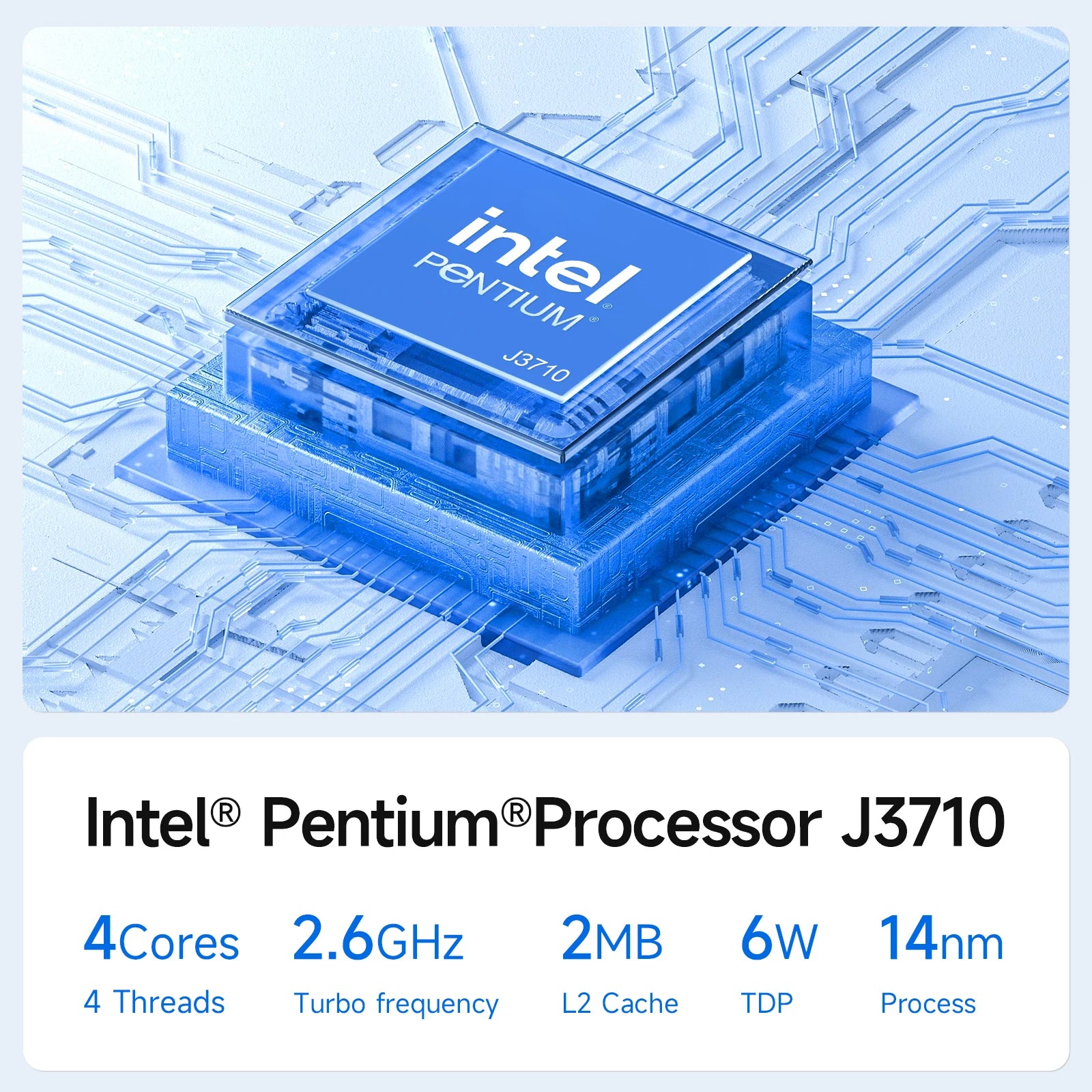 15.6 Inch Laptop, J3710, 8GB RAM, 256GB SSD, Windows 11 For Students and Business - WinSupport Tech