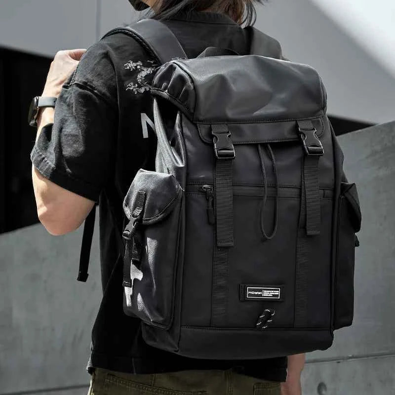 Large Capacity Laptop Backpack Travel Business Men Backpack  Oxford Waterproof With Anti-Theft Zipper Bag Fit Explorer Hiking