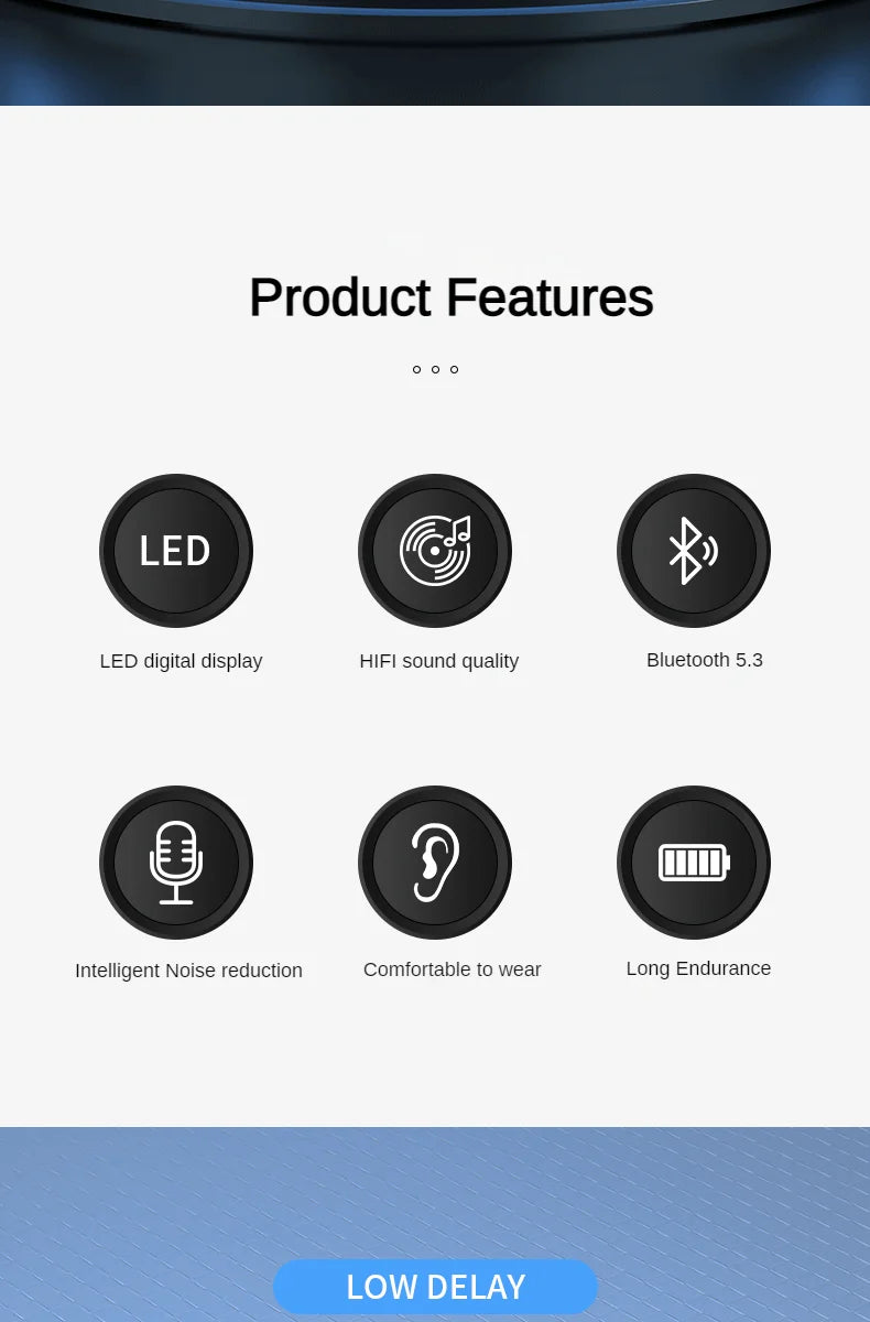 Super Bass Sleep Headphones Wireless Bluetooth Earphones With Mic Sports Earbuds Noise Reduction Mini HD Headset For Smart Phone