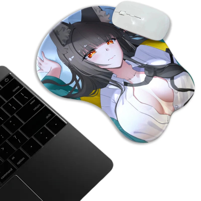 Blister-packed Wristband Mouse Pad Anime Desk Mat Hoshimi Miyabi Zenless Zone Zero Gamer Special Wristband