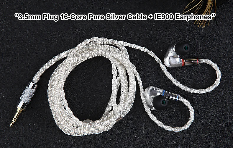 IE900 original unit high-end customized in ear high fidelity wired earphones with mmcx interface, universal for mobile phones
