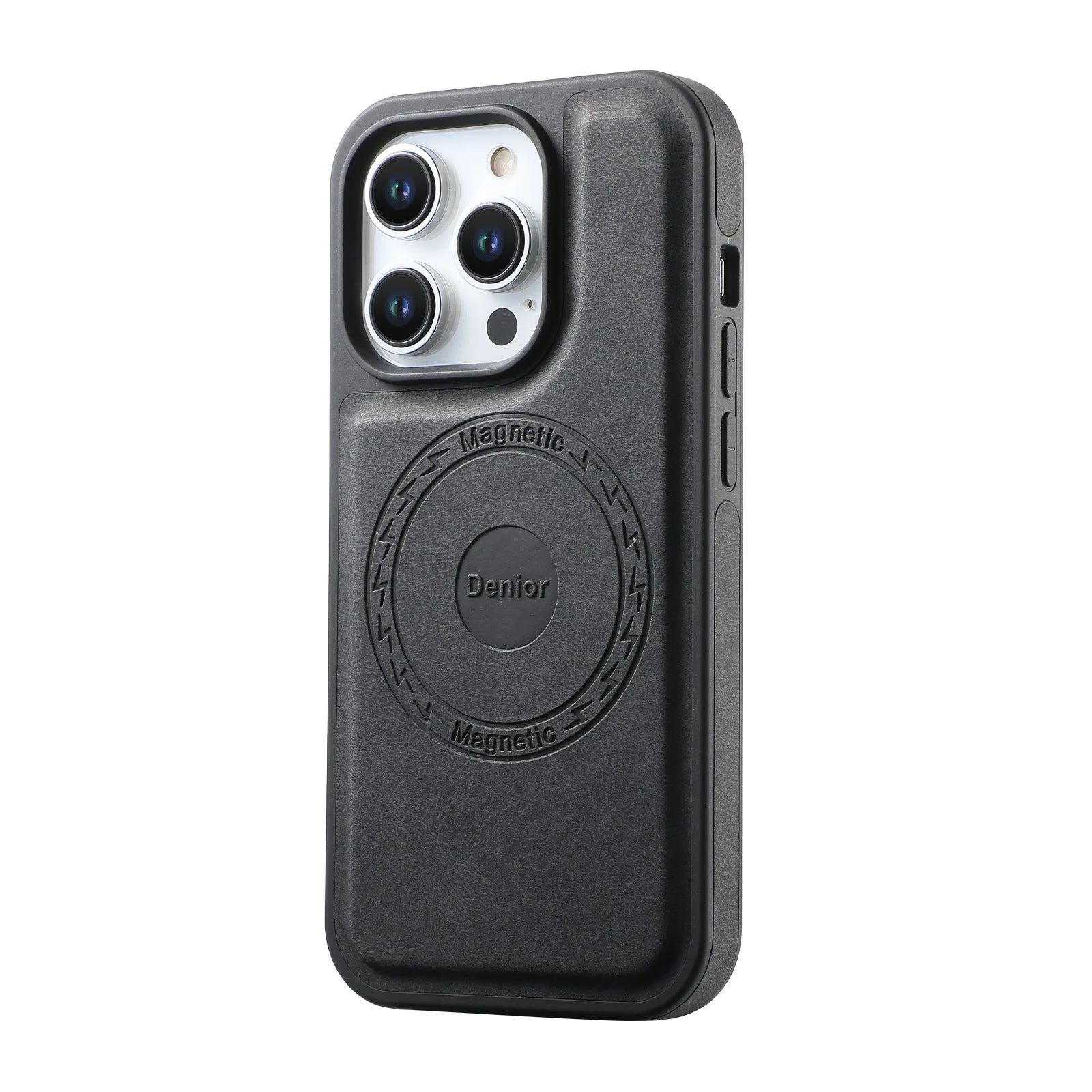 Magnetic Case for iPhone 16 15 14 13 12 Pro Max Plus Vintage Leather Cover for Magsafe Anti-konck Soft Shell iP16 Phone ./\';p