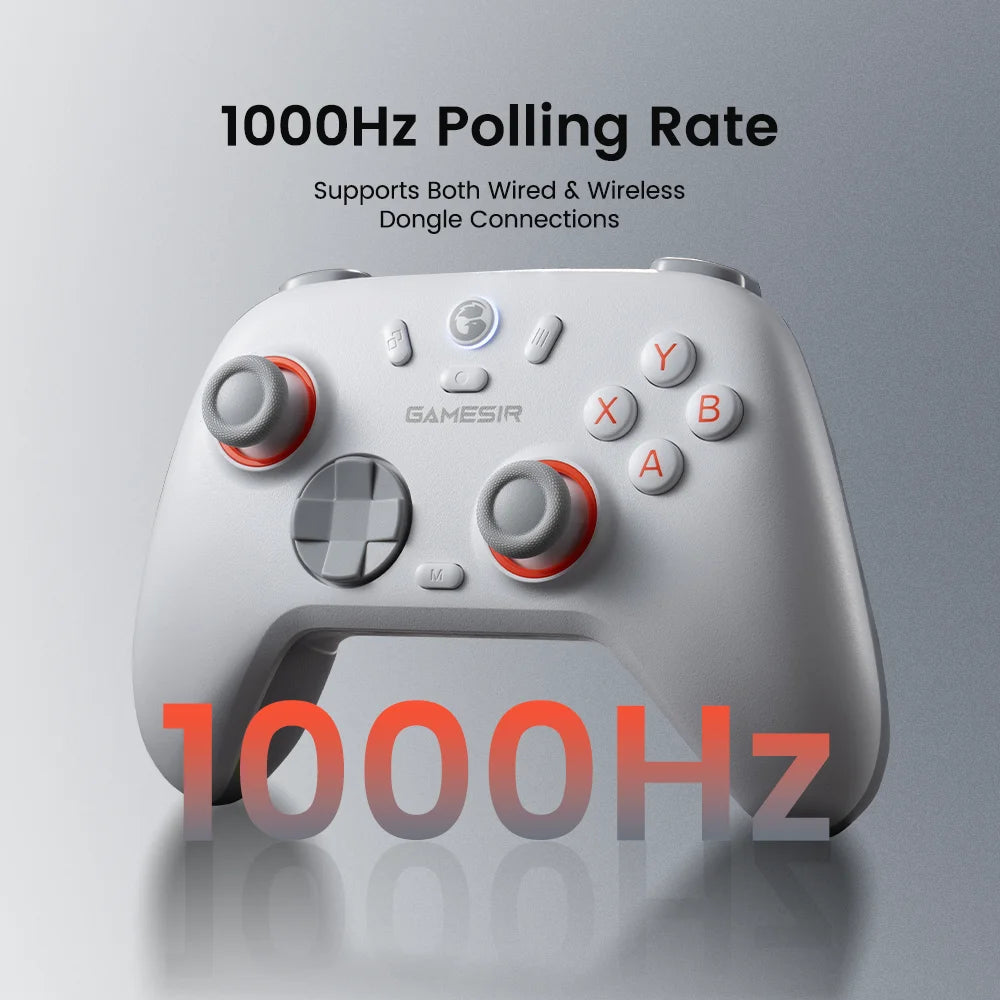 GameSir Nova Lite 2 Wireless Switch Controller, Hall Effect Gamepad for Nintendo Switch, PC, Steam, Android Phone, iPhone