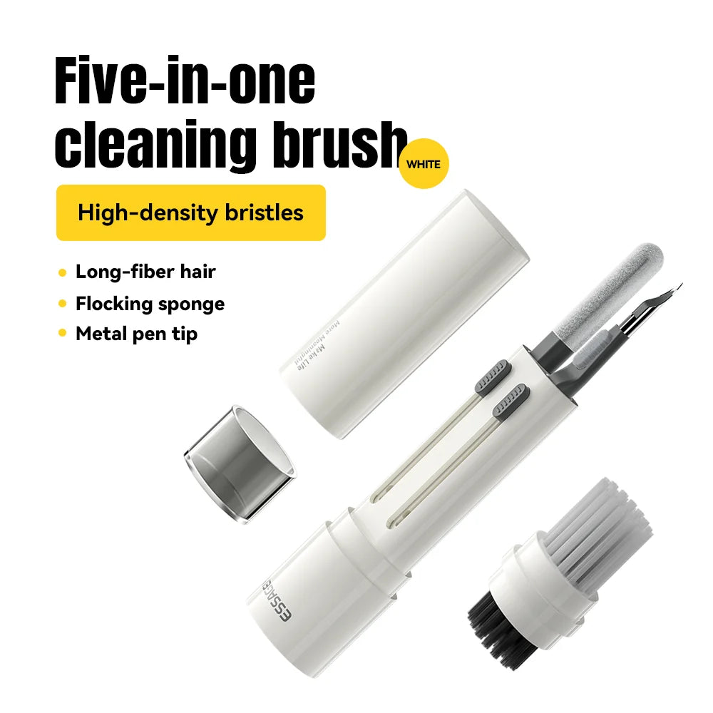 Essager 5 in 1 Cleaning Kit  For Computer Keyboard Cleaner Brush Earphones Cleaning Pen For AirPods Pro 3 iPhone Cleaning Tools