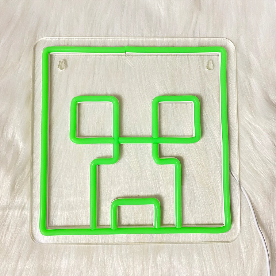 Game Led Neon Sign, Suitable For Gamers' Room Decor, Usb Power Supply, Bedroom, Game Room Animation Night Light, Youth Gifts.