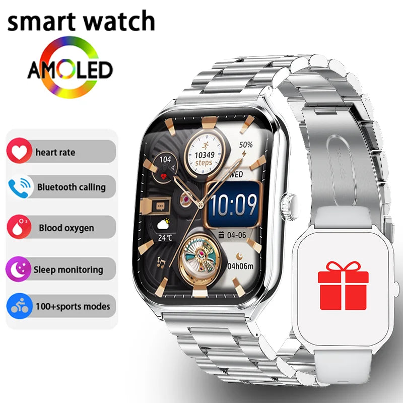 New Ultra Thin Smart Watch men 1.96