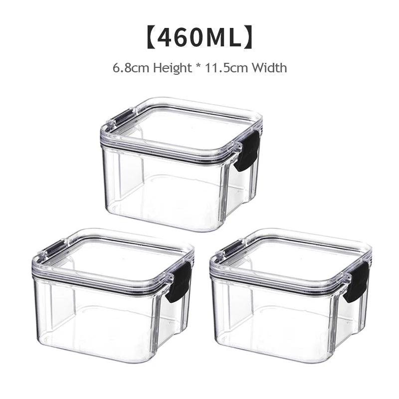 Keebox Keyboard Switches Container Storage Box PET Switches Box For Mechanical Keyboard 460ml 970ml 1300ml Keycaps Storage Box