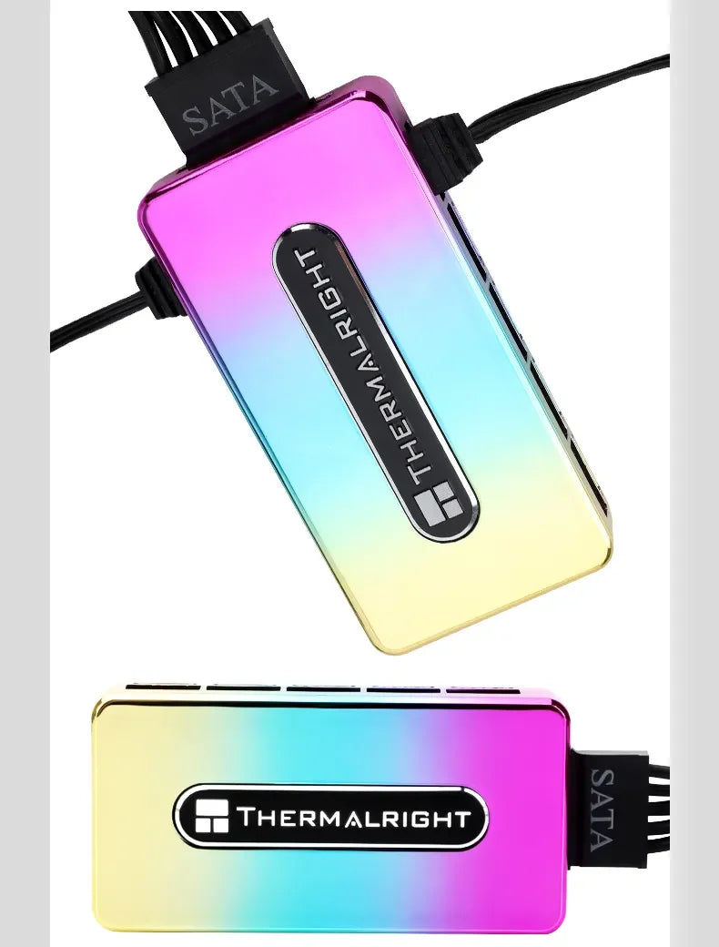 Thermalright TL-ARGB HUB Controller REV.A 10 port ARGB Lighting Hub SATA powered ARGB signal sync