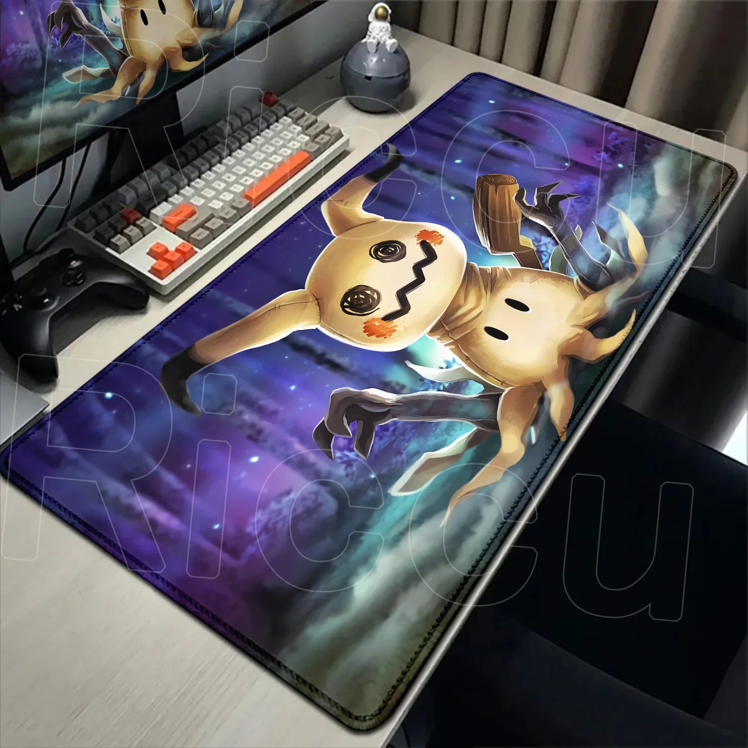 HD Rubber Non-slip Mouse Pads Gaming P-Pokemons Mimikyu Mousepad Mouse Pad Kawaii Large Gamer XXL Pc Keyboard Desk Mouse Mat Rug