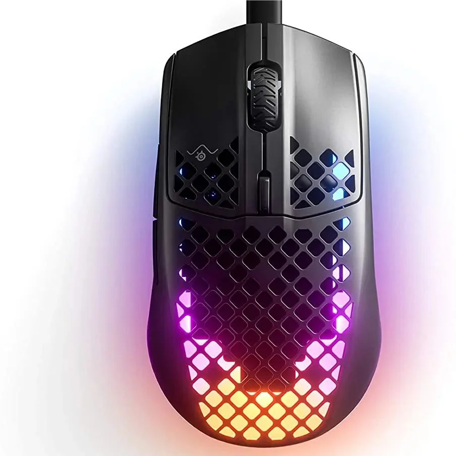 SteelSeries Aerox 3 Wired Gaming Mouse 8500 CPI TrueMove Core Optical Sensor Ultra-lightweight Water Resistant Design