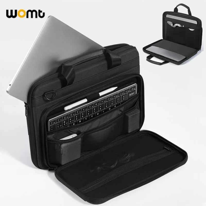 14 15.6 inch Laptop Case Hard Shell Laptop Shoulder Bag Men Women Business Briefcase for MacBook Pro 16 M4 Huawei Lenovo HP Dell