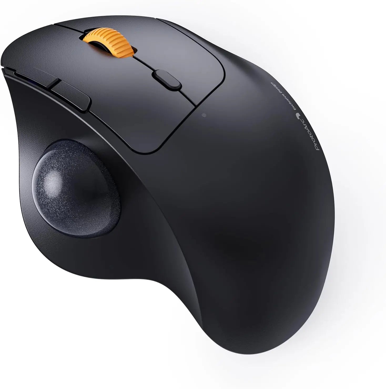 ProtoArc Wireless Trackball Mouse, EM04 Ergonomic Bluetooth Rollerball Rechargeable Computer Laptop Thumb Control Mouse