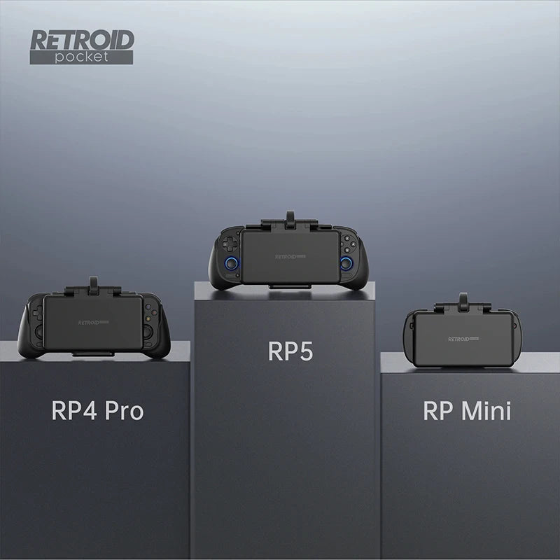 Retroid Dual Screen Add-on Expand 5.5Inch Oled Screen Back Clip Design With TypeC Plug For RP4Pro/RP Mini/RP MiniV2/RP5