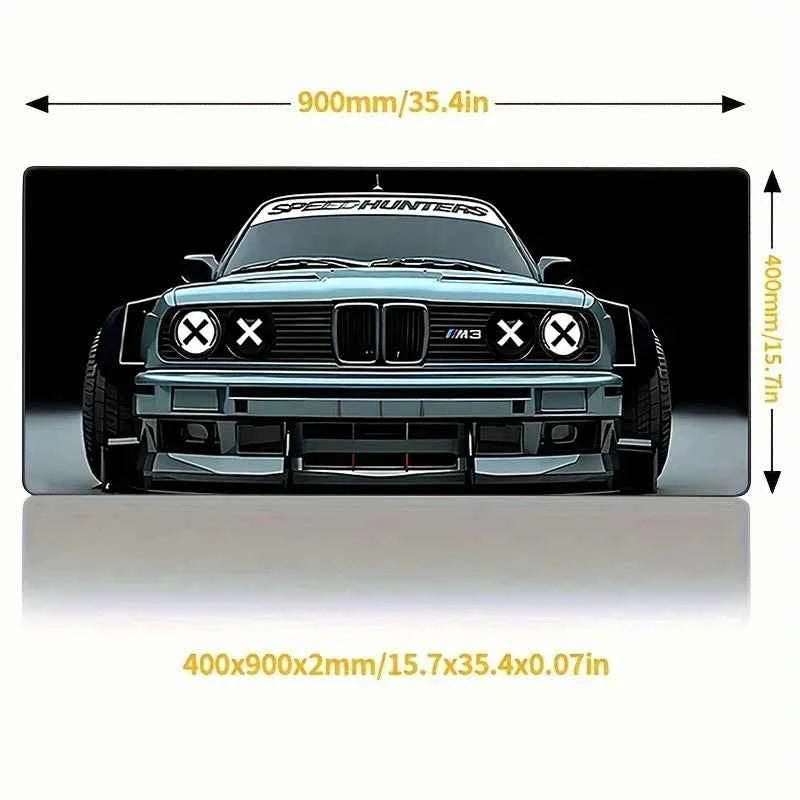 Mousepads Super Coupe Illustratio Print Non-slip Keyboard XXL Mat Sports Car Custom Pc Deskmats Gamer Cabinet Carpet Mouse Pad