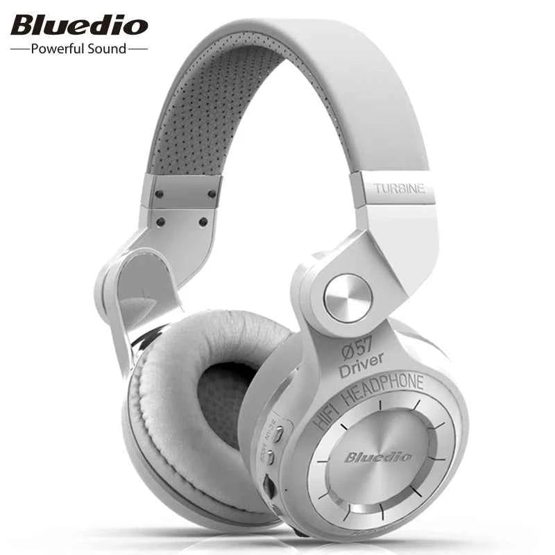 Bluedio T2 Plus Wired & Wireless Headset Foldable Headphones With FM Radio 32G TF Card Support 3.5mm Jack for Travel Work Music