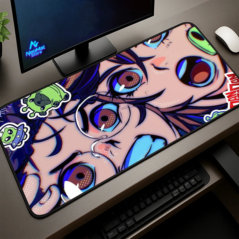 Anime Mouse Pad XXL Large Extended Mousemat Deskmat Vibrant Cartoon Desk Mat 90x40 Gaming Office Supplies PC Playmat Pad