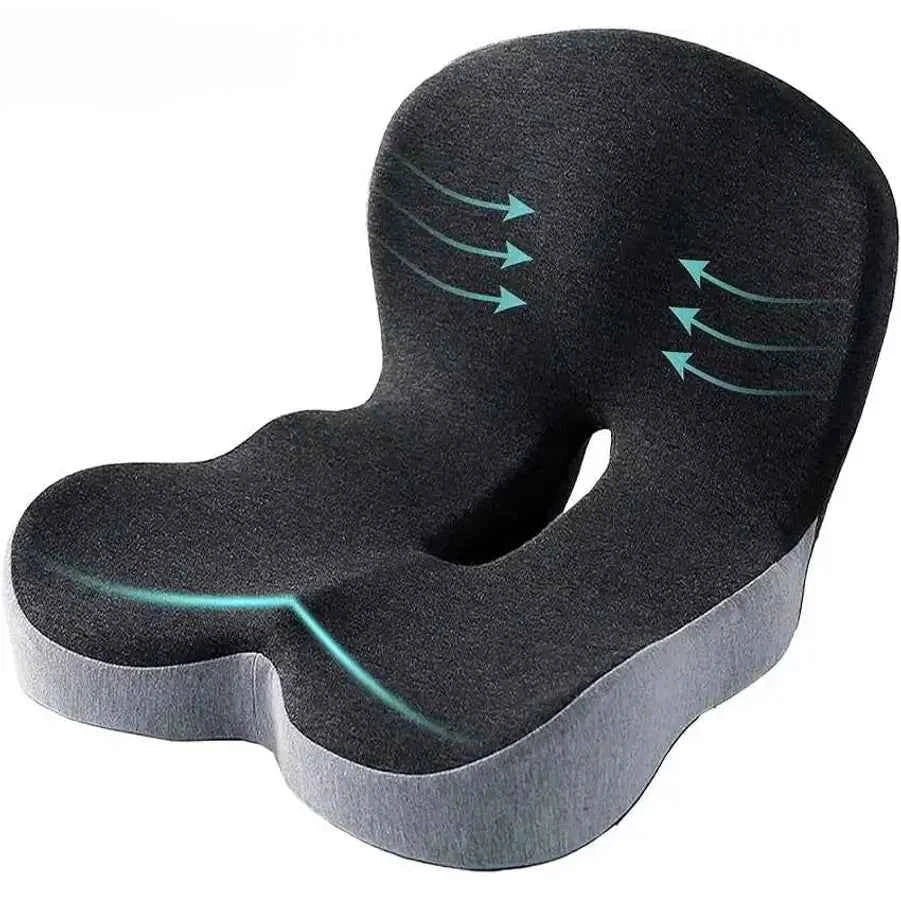 Memory Foam Cushion Interior Accessories Pillow Car Seat Waist Pillow Lumbar Support Office Pillow Chair Cushion