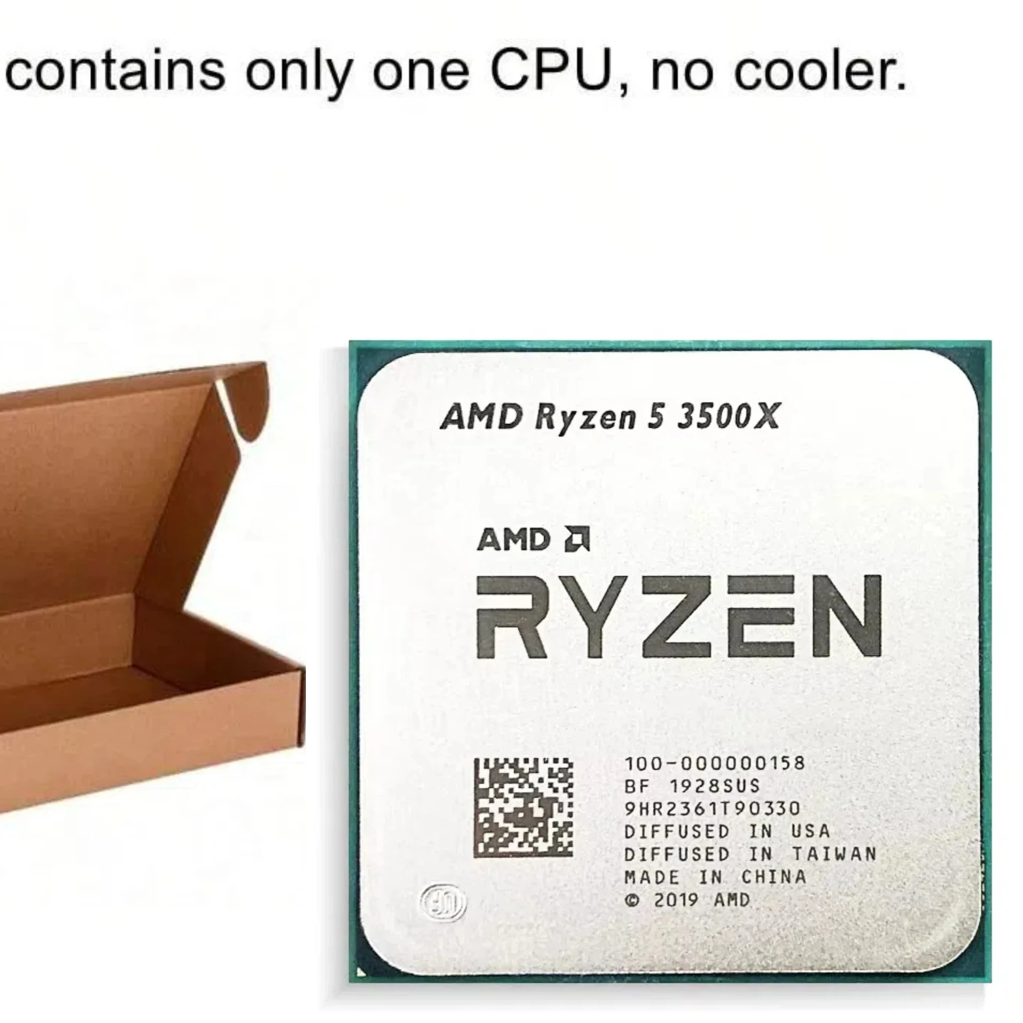 AMD Ryzen 5 R5 3500X 3.6GHz 6-Core 6-Thread CPU Processor Socket AM4 Not Brand New