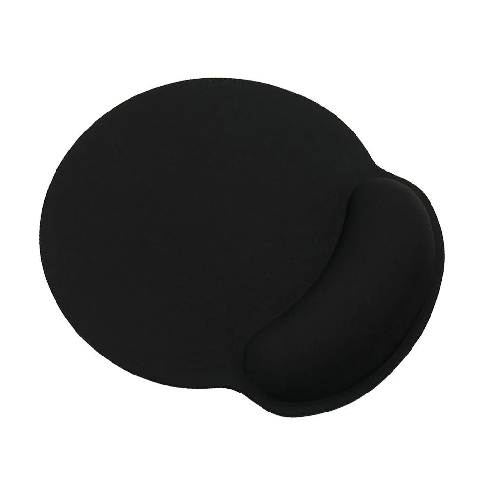 New Wrist Rest Mouse Pad Memory Foam Superfine Fibre Wrist Rest Pad Ergonomic Mousepad for Typist Office Gaming PC Laptop