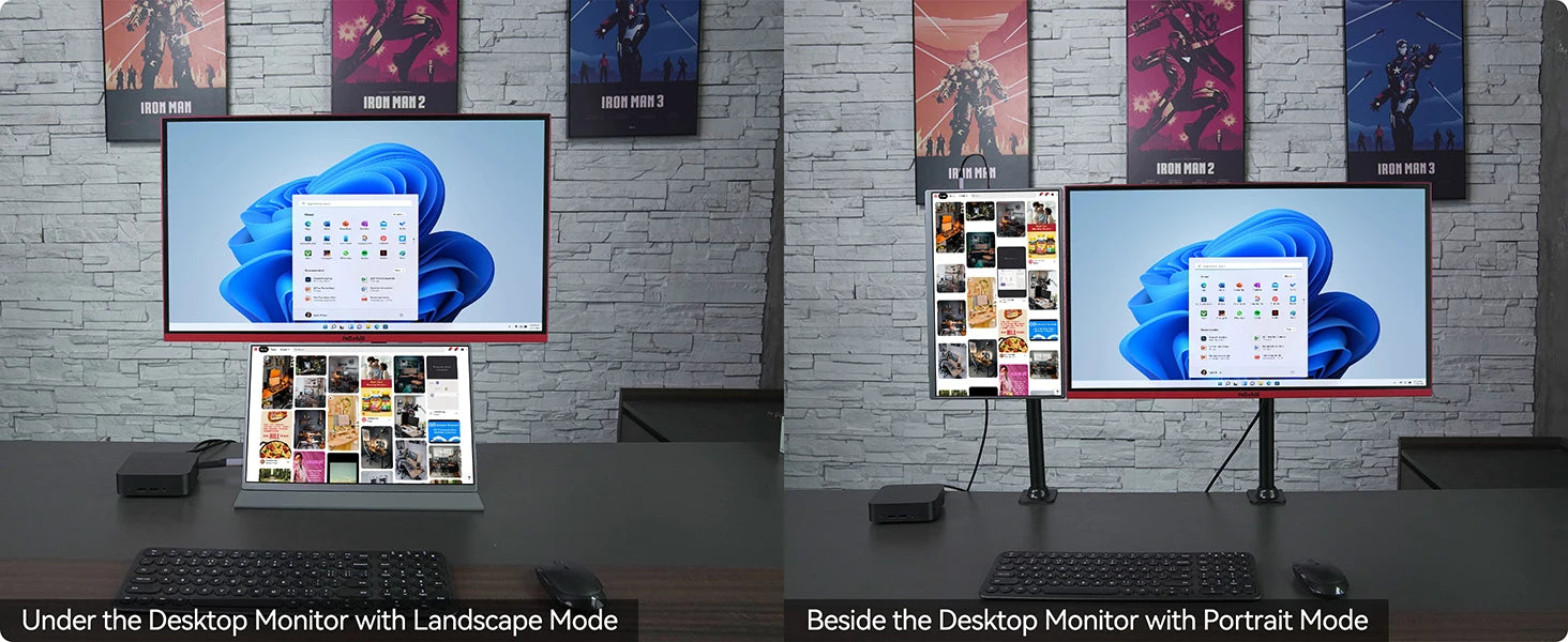 UPERFECT 4K Portable Monitor 18.4