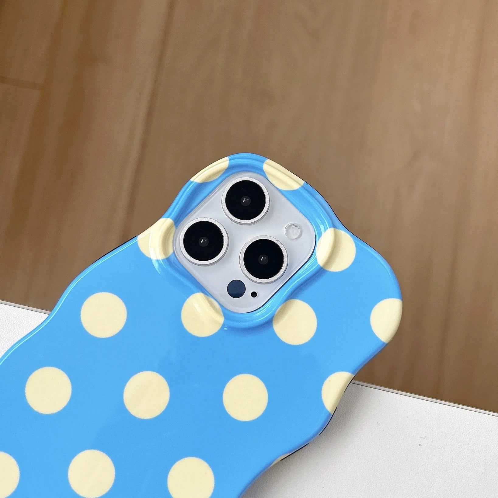 Pastel Polka Dot Phone Case - Compatible with iPhone 17 Air/16 Pro/15 Pro Max/14/13/12/11