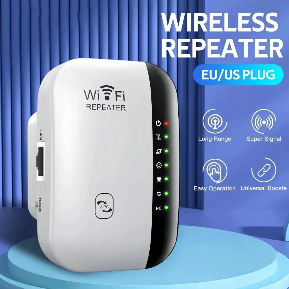 ICANING 300Mbps WiFi Repeater & Router