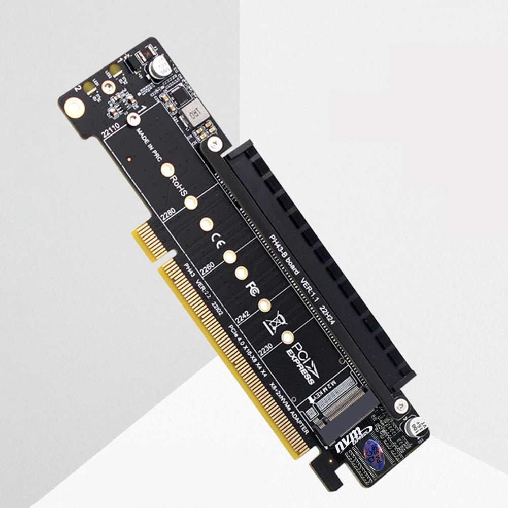 PCIe X16 to X8+X4+X4 Split Expansion Adapter Card