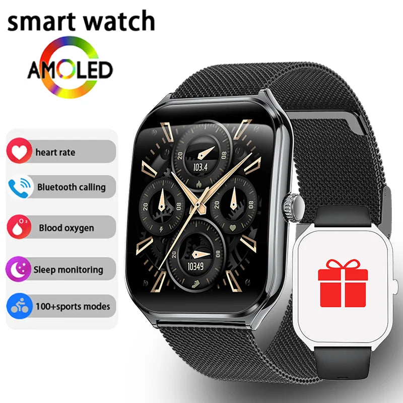 New Ultra Thin Smart Watch men 1.96