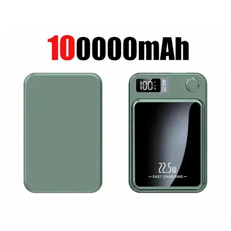 Magnetic Wireless Power Bank 200000mAh 22.5W Fast Charging External Battery Charger For Huawei Samsung iPhone PD 20W Powerbank