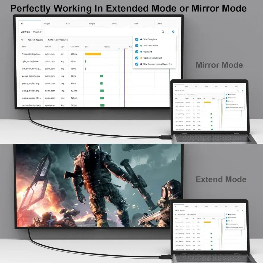 1.8M DisplayPort To DVI Cable 0.25M DP To DVI Adapter for Desktop Laptop PC TV Dell Asus Monitor Projector DisplayPort Cable - WinSupport Tech