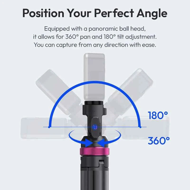 Ulanzi MT-89 2M Extendable Tripod Light Stand w 1/4'' Quick Release Plate Cold Shoe Mount for DSLR Camera Phone Video Light Mic