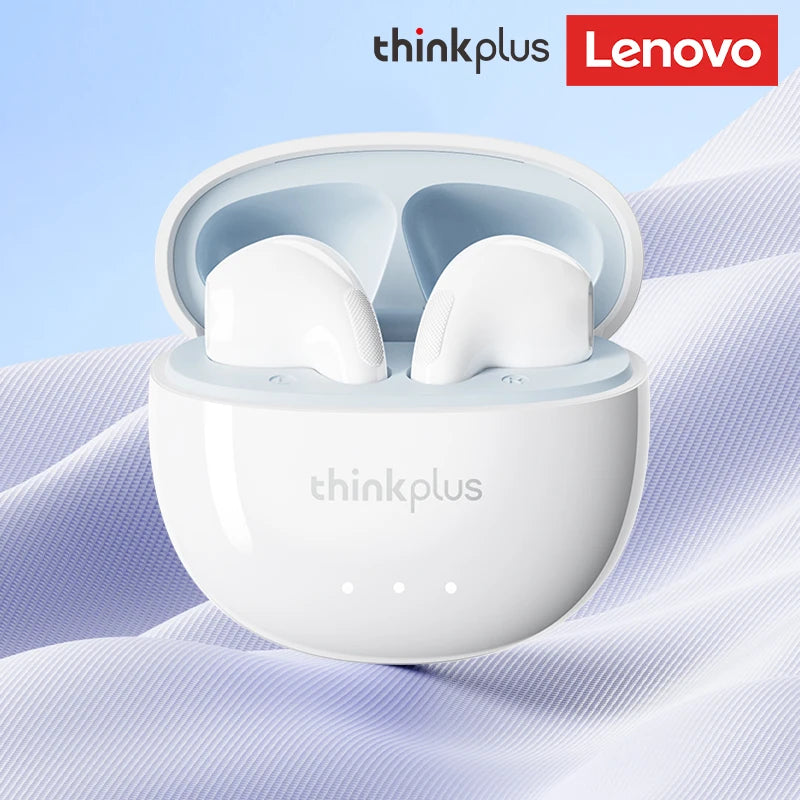 Lenovo LP2 Pro Bluetooth 5.4 Earbuds Semi-In Ear Clear Call HIFI Sound Quality Wireless Earphones Lightweight Comfort Headphones