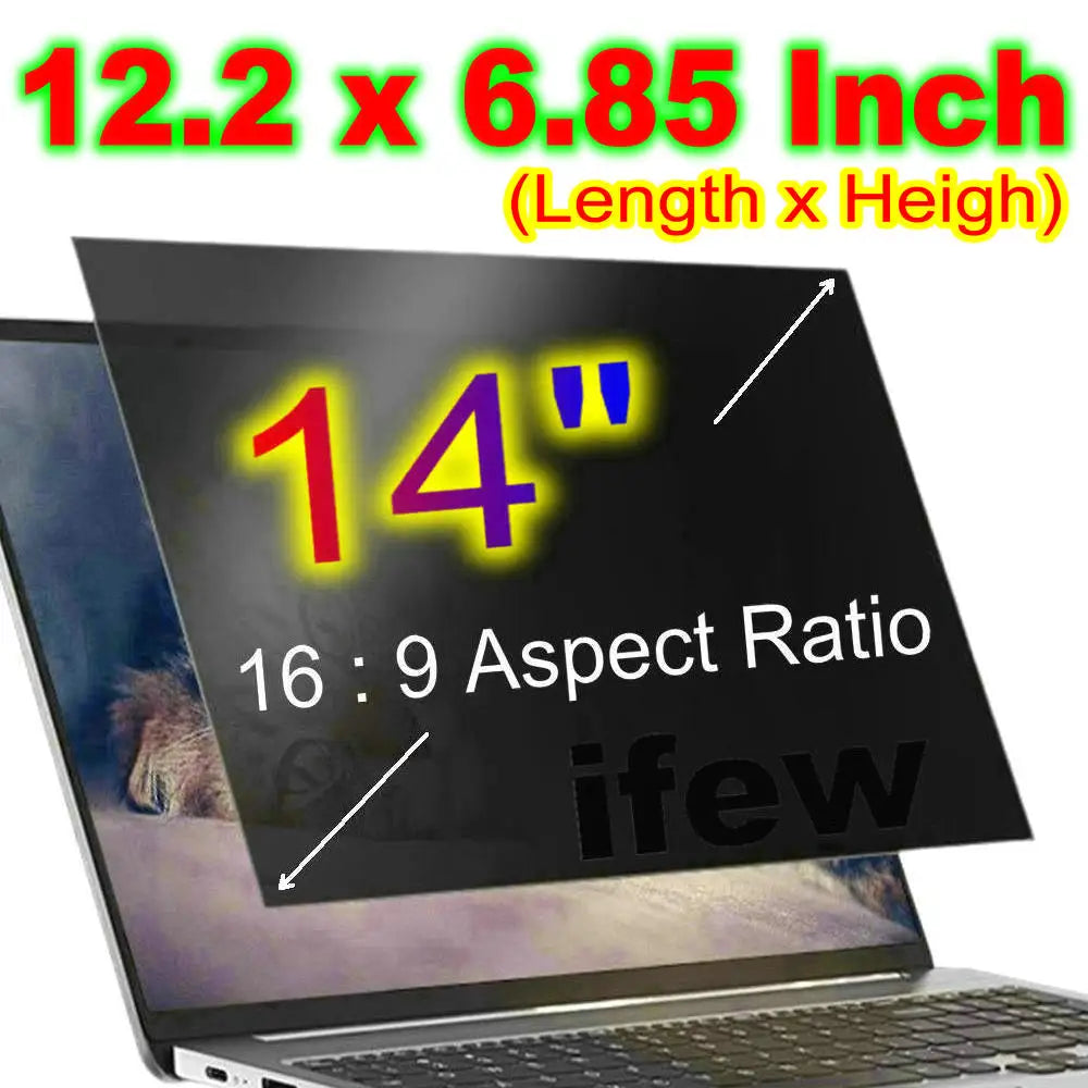 Anti-peeping Screen Protector For Laptop Computer 14 15.6 17 inch 12.5 13 17.3 inches Anti-spy/Glare Matte Film Privacy Filter